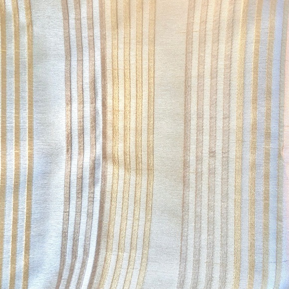 🆕 Gold Cosmo Stripe Curtain Panel 54 x 96 New in package. - Picture 10 of 16